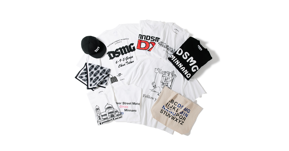 MIN-NANO for DOVER STREET MARKET GINZAのニューアイテムが10月7日に 