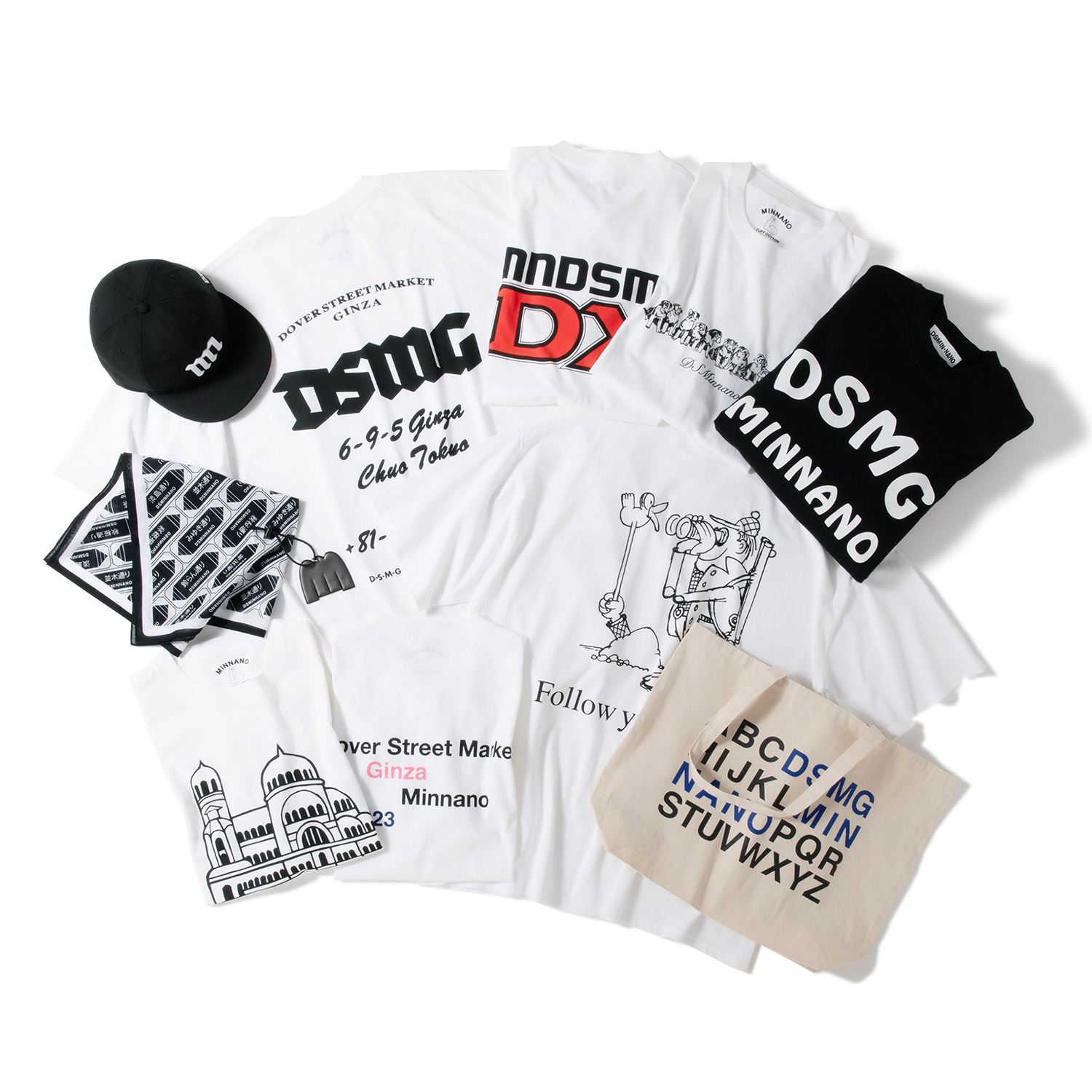 MIN-NANOミンナノDOVER STREET MARKET TEE - Tシャツ/カットソー(半袖