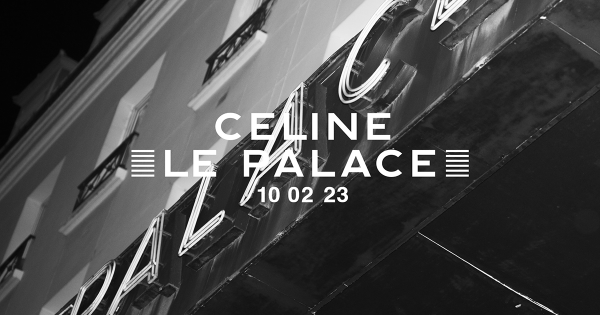 CELINEの新たなカプセルコレクション『LE PALACE』