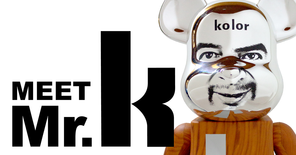 kolorがデザインしたBE@RBRICK『Mr.K』が遂に日本に上陸