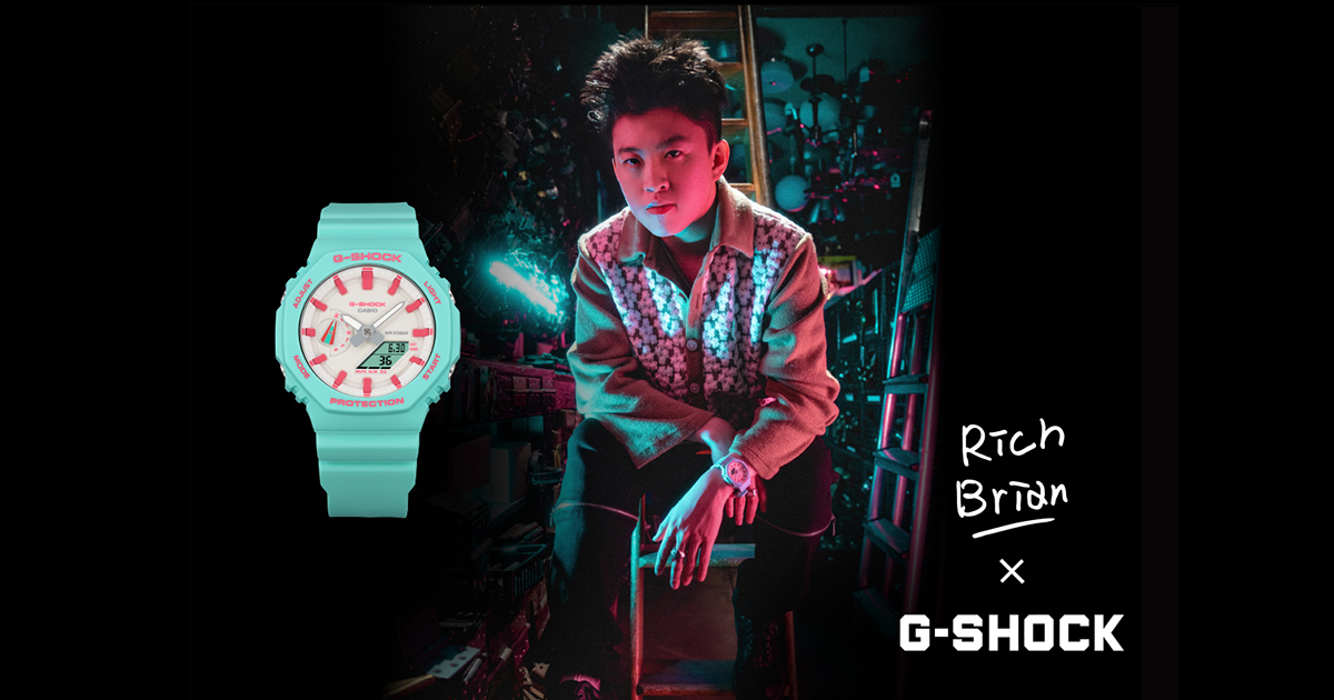 【激レア/25th限定】Gショック 入手困難 レア サンフレッチェ コラボ 時計 G-SHOCKからRich Brianとのコラボレーションウォッチがリリース