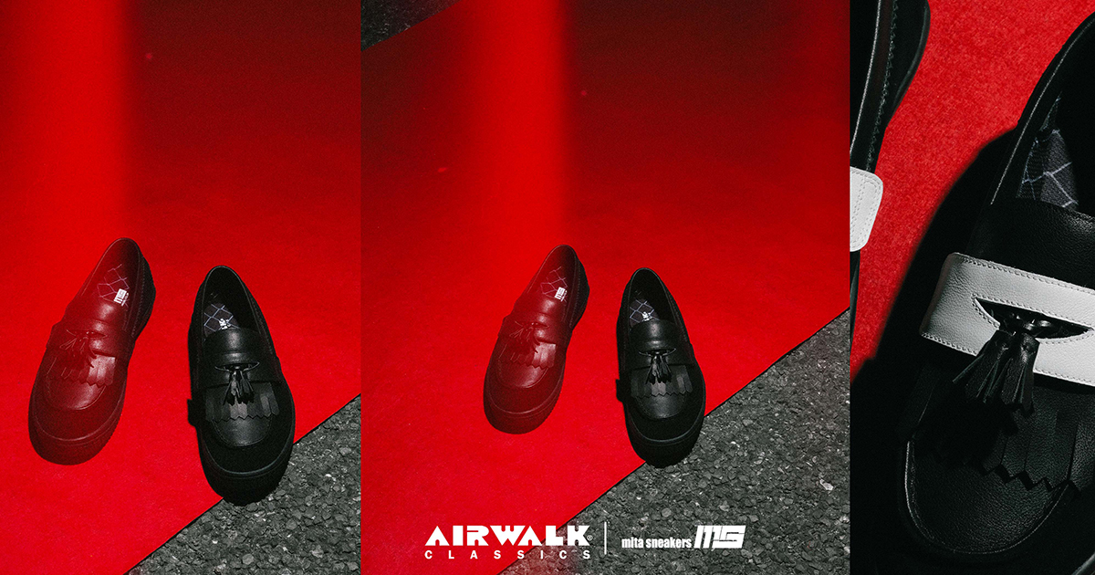 AIRWALK CLASSICS × mita sneakersの別注ローファー AIRWALK CLASSICS × mita sneakersの別注ローファー