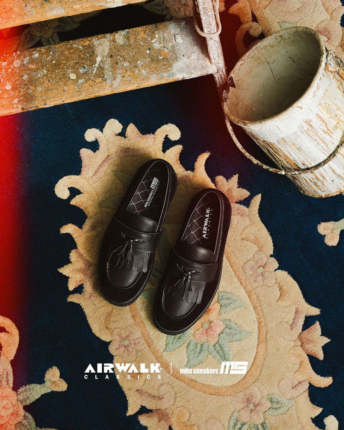 AIRWALK CLASSICS × mita sneakersの別注ローファー