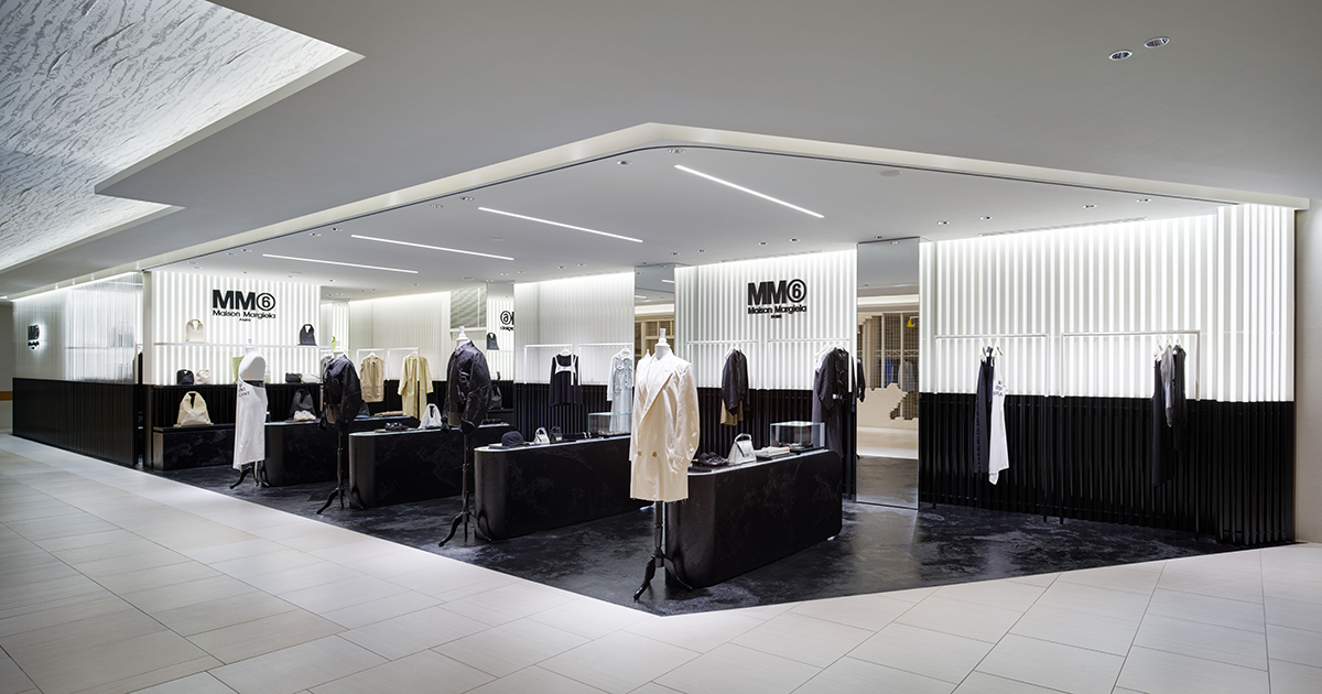 MM6 Maison Margiela GINZA SIXがリロケーションオープン