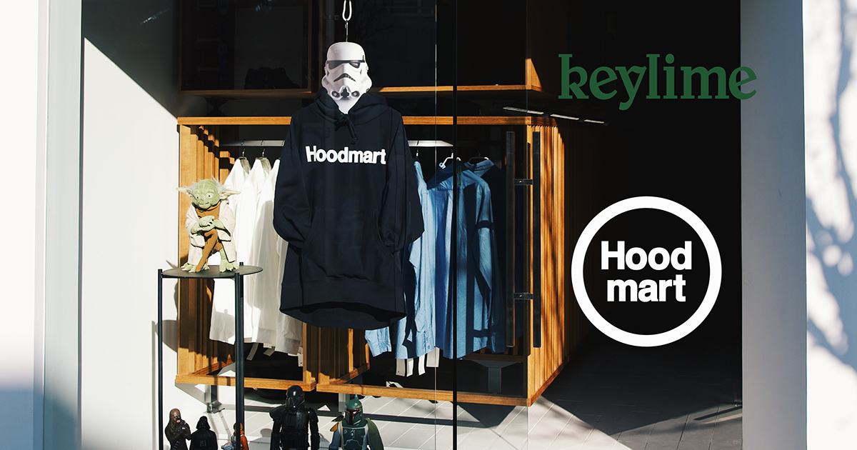 Hoodmartとkeylime Tokyoのミスマッチを楽しむ