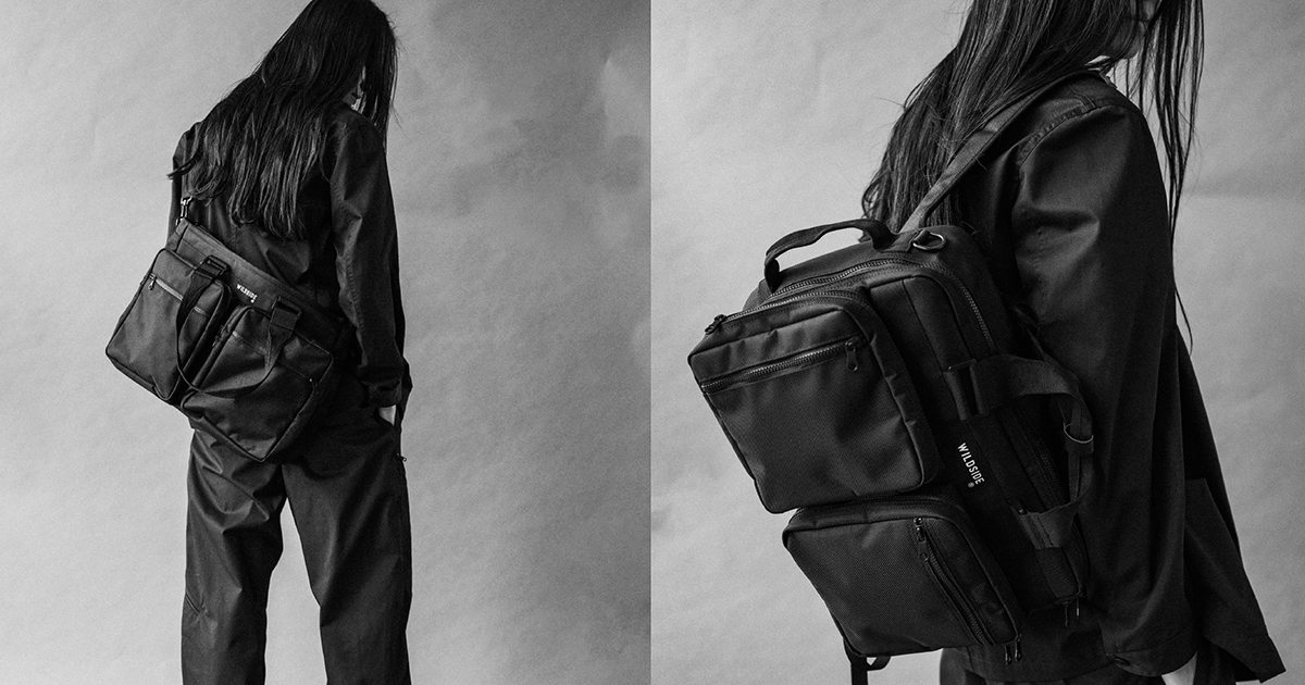 WILDSIDE YOHJI YAMAMOTOから2型の新作バッグがリリース