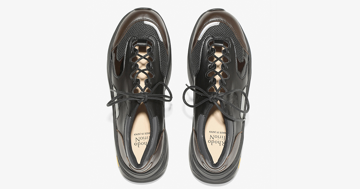 RHODOLIRIONからブランド初のスニーカーがドロップ