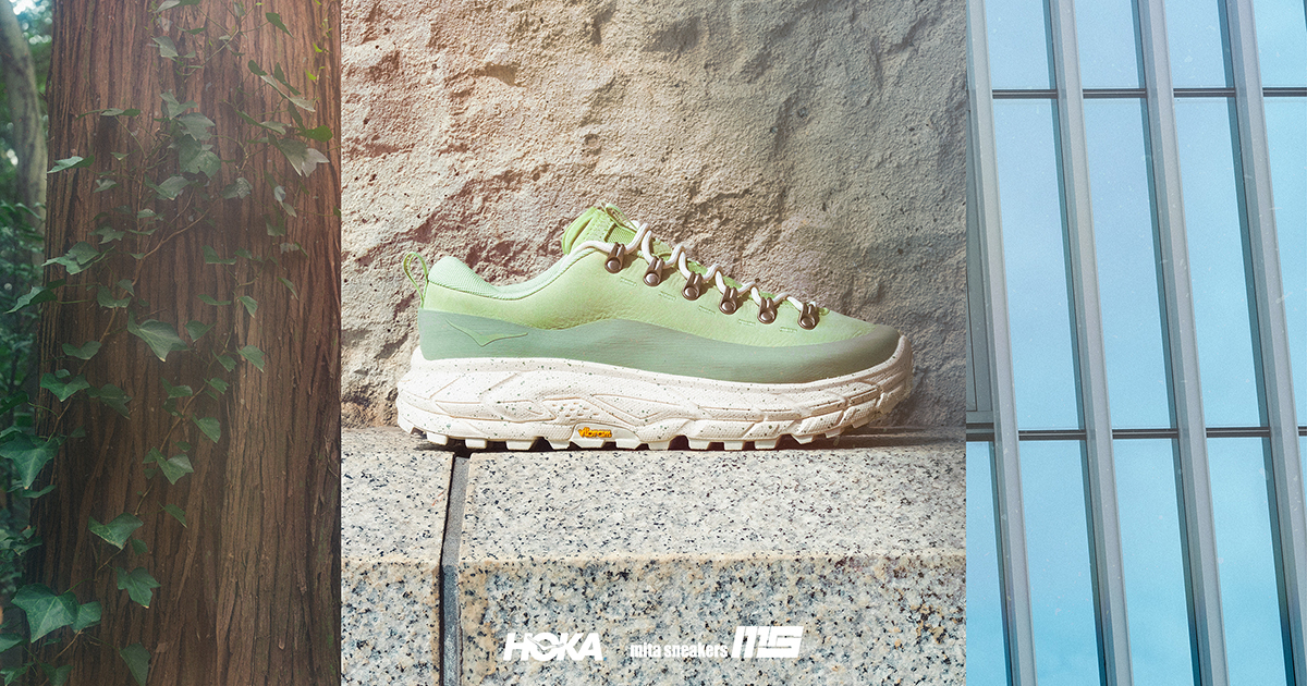 HOKA『TOR SUMMIT』のエクスクルーシブモデルがmita sneakersとHOKAの 