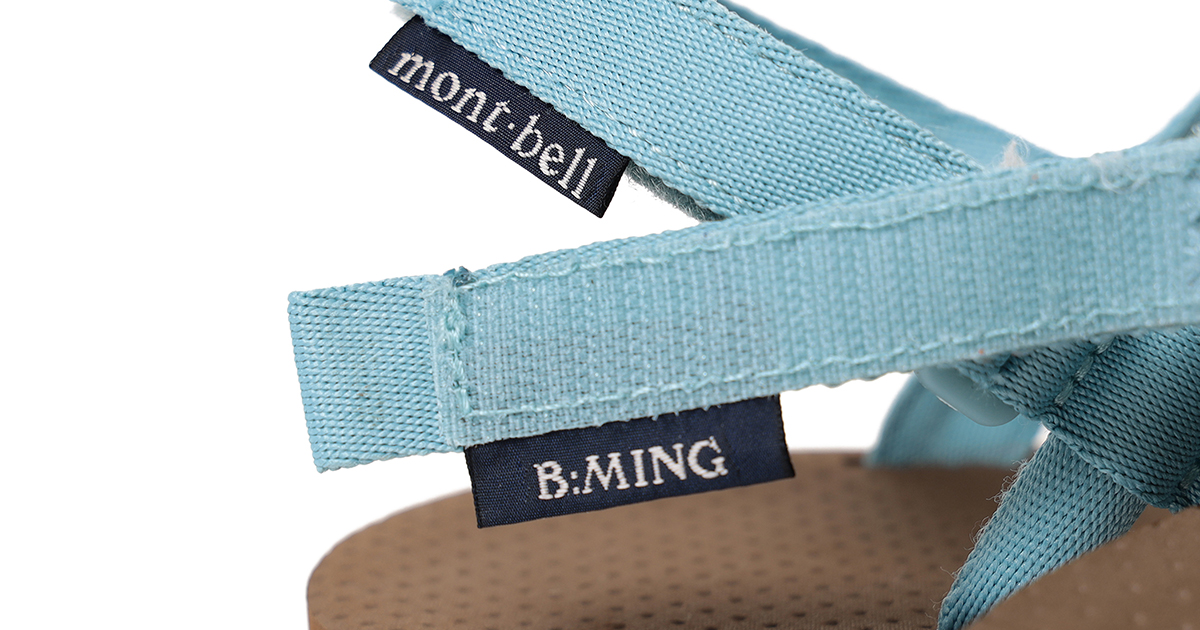 mont-bell × B:MING by BEAMSのロックオンサンダルが5月17日に発売