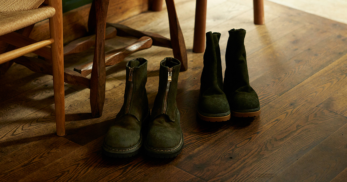 GUIDI（グイディ） for BIOTOP Back Zip Boots