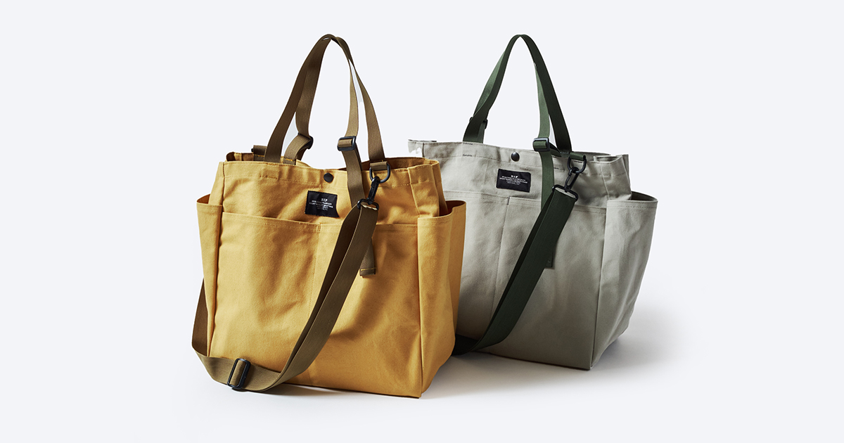 BAGSINPROGRESS x POST OVERALLS 別注 トートバッグ ポストオーバーオールズとバッグズインプログレスの別注バッグが、清涼