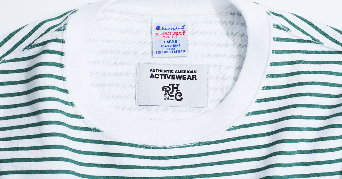 Champion for RHC Ron Hermanの『Reverse Weave Border T-Shirt』