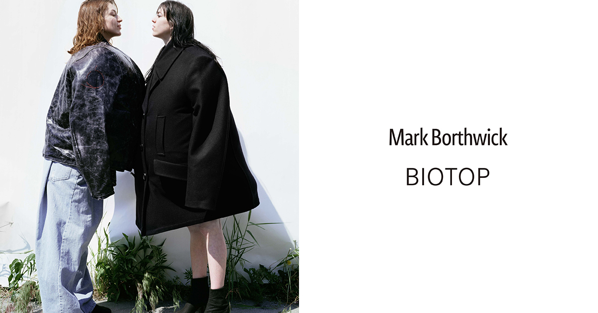 Mark Borthwick for BIOTOPのTシャツが6月14日に発売