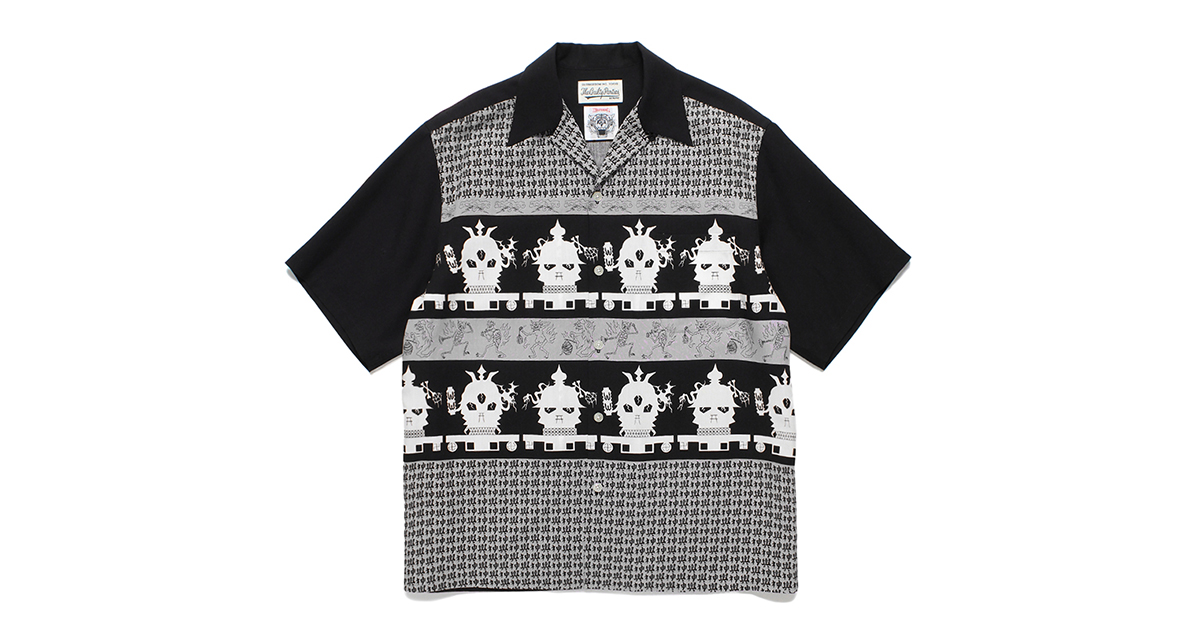 日本完売 ■ WACKO MARIA  x WOLF'S HEAD ■ コラボ Tシャツ wacko-maria-wolfs-head-collab-