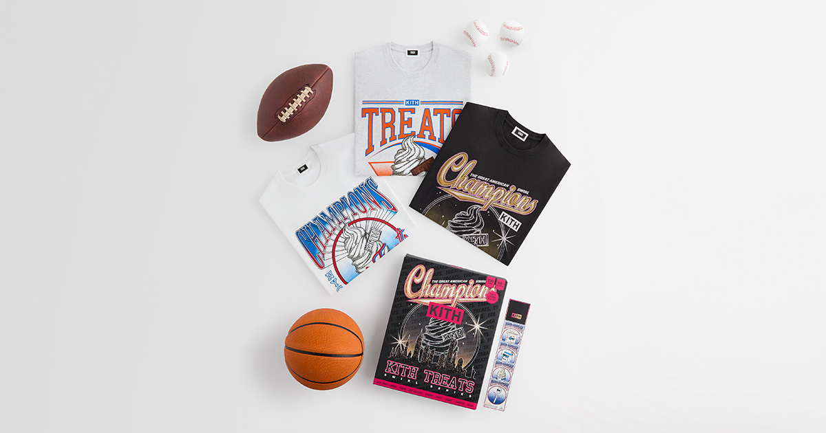 ヴィンテージスポーツの記念品にインスパイアされたKith Treats