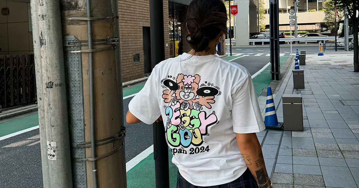 Peggy Gou × VERDYのコラボレーションTシャツ