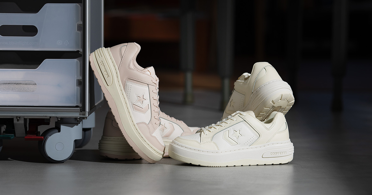 厚底仕様になった『WEAPON』。CONVERSEの『WEAPON PLTS OX』
