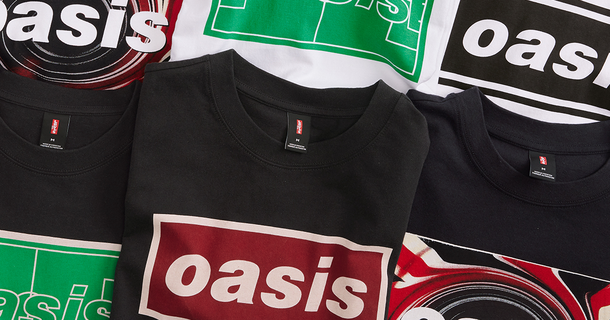 Levi's®とOasisによるコラボレーションTシャツが8月27日にリリース