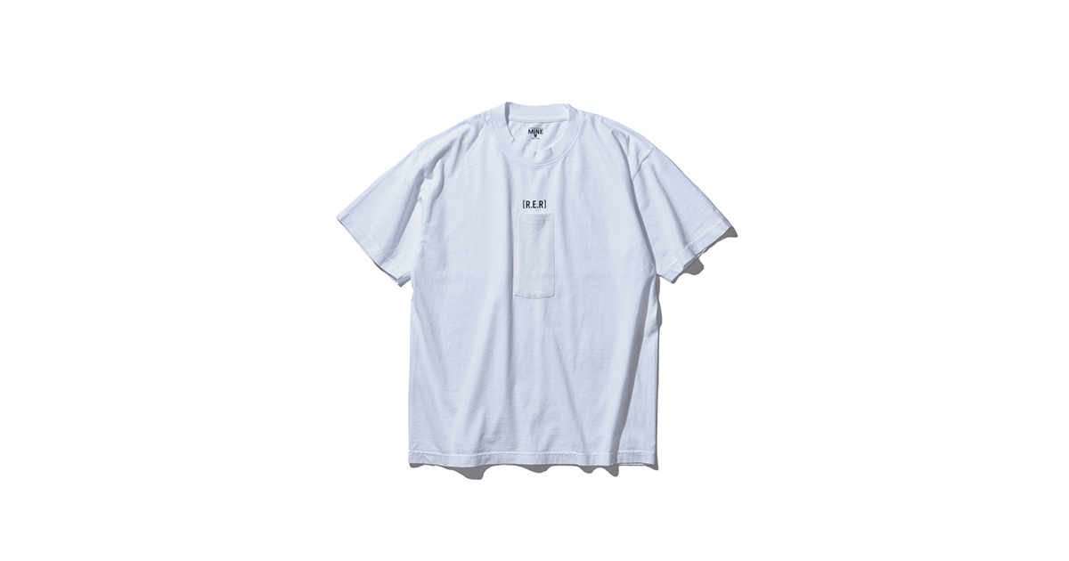 MINE × Riding Equipment Researchの『Glasses Pocket T-shirt』