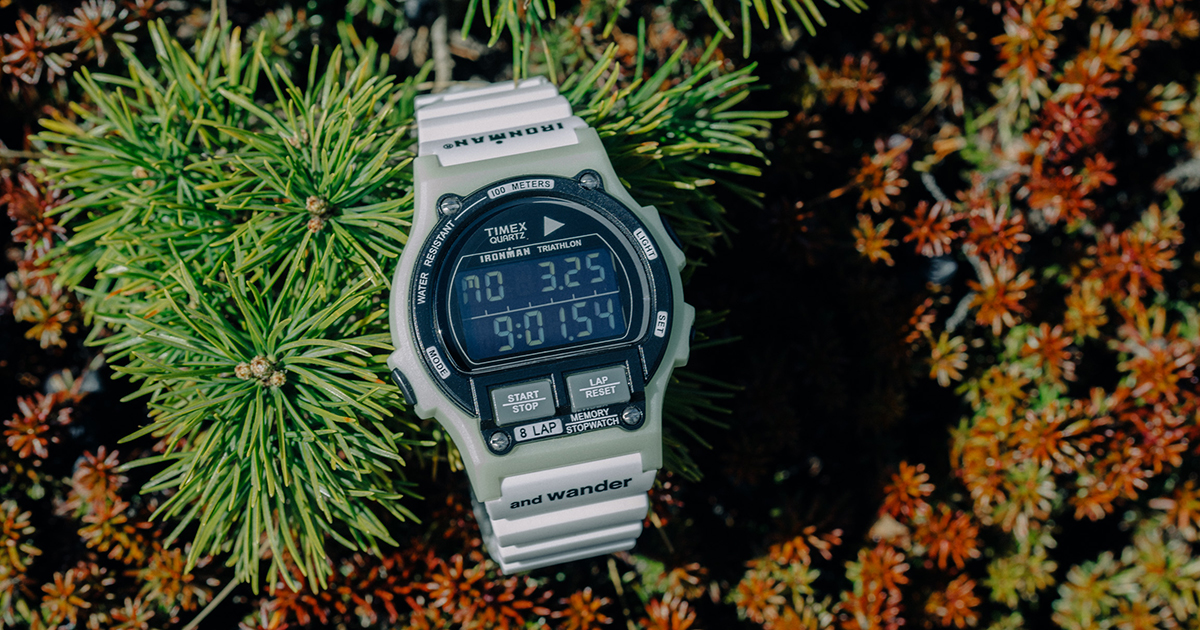 TIMEX × and wanderの『IRONMAN 8-LAP』