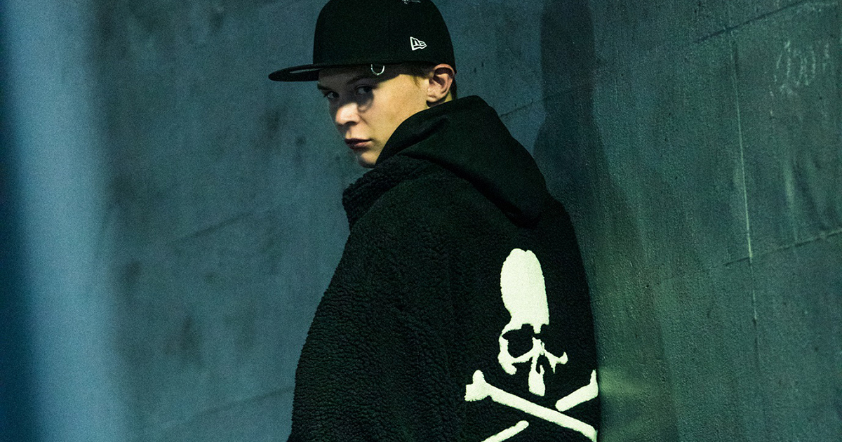 バケット mastermind マスターマインドジャパン FW24 ピンズ　帽子 Mastermind Japan FW24 Black 59Fifty Fitted Hat by Mastermind Japan
