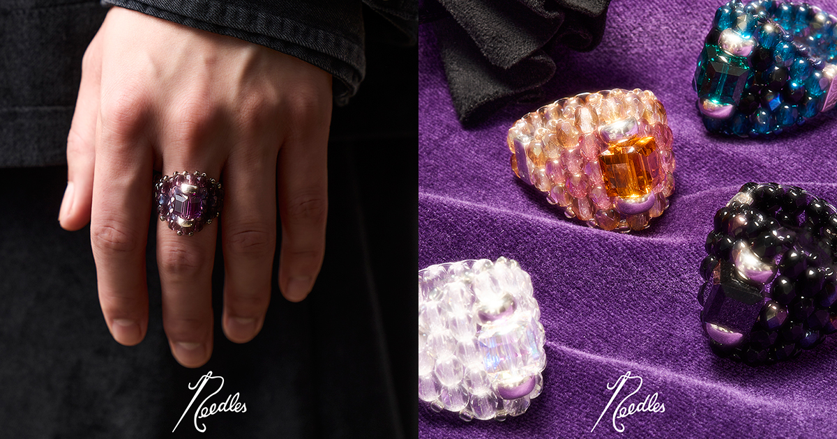 NEEDLES × TIE A KNOTのコラボレーションリング