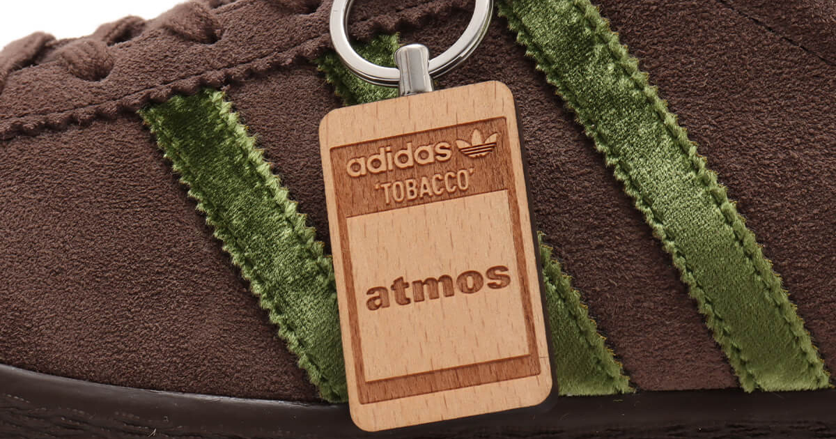 adidas Originals『TOBACCO atmos ”Nenrin”』が2月22日にリリース