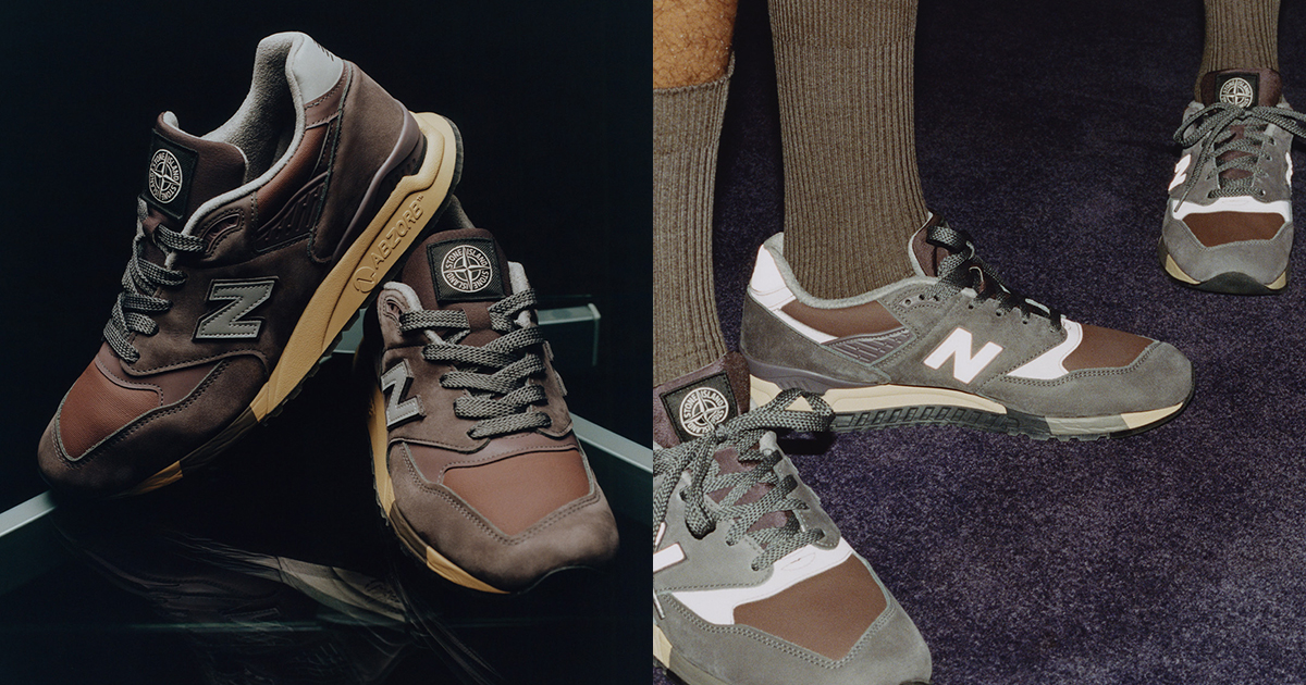 STONE ISLAND × New Balanceの『Made in USA 998』