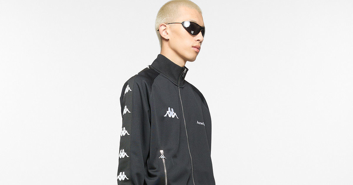 Acne StudiosとKappaのコラボレーションアイテムが発売開始