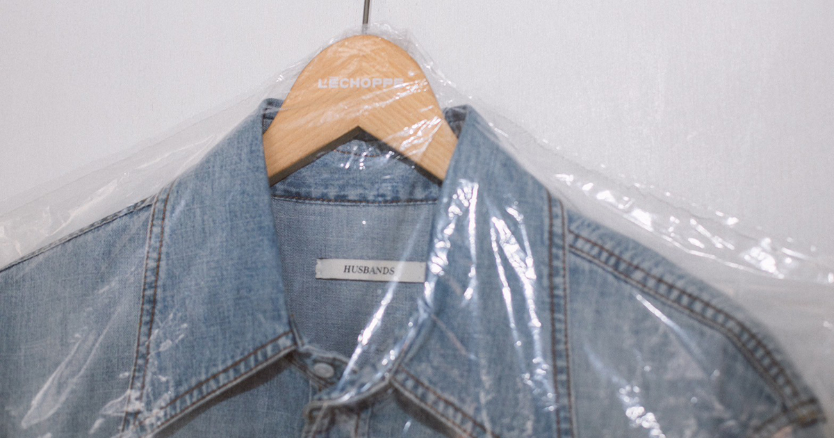 L'ÉCHOPPEがHUSBANDSに別注したウェスタンシャツ