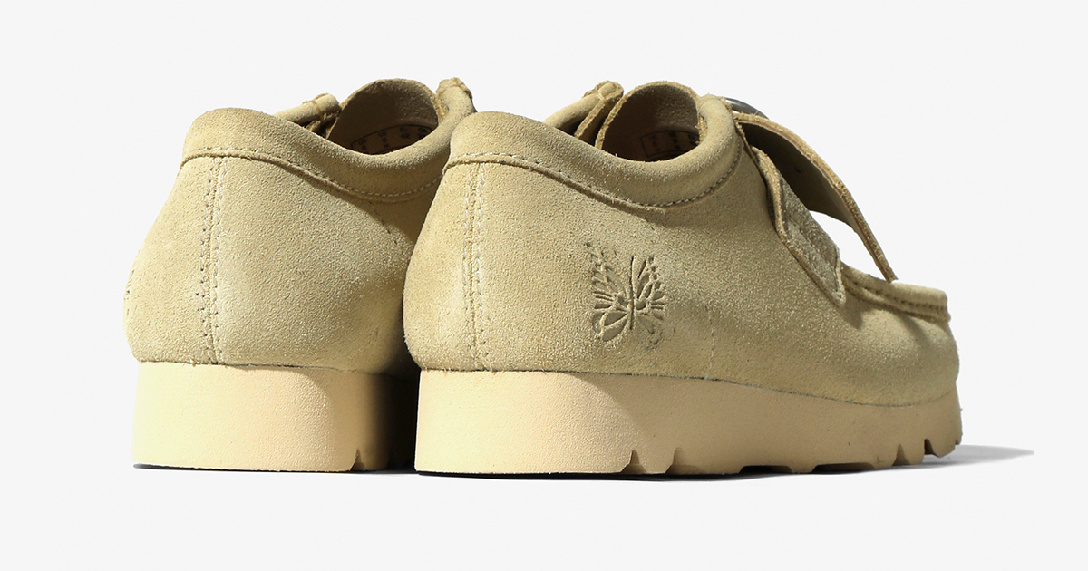 NEEDLESとClarks ORIGINALSによるコラボレーションシューズが4月5日に