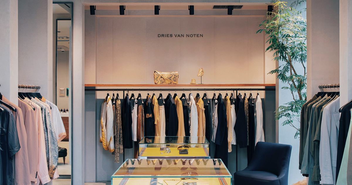 DRIES VAN NOTENの青山店がリニューアルオープン