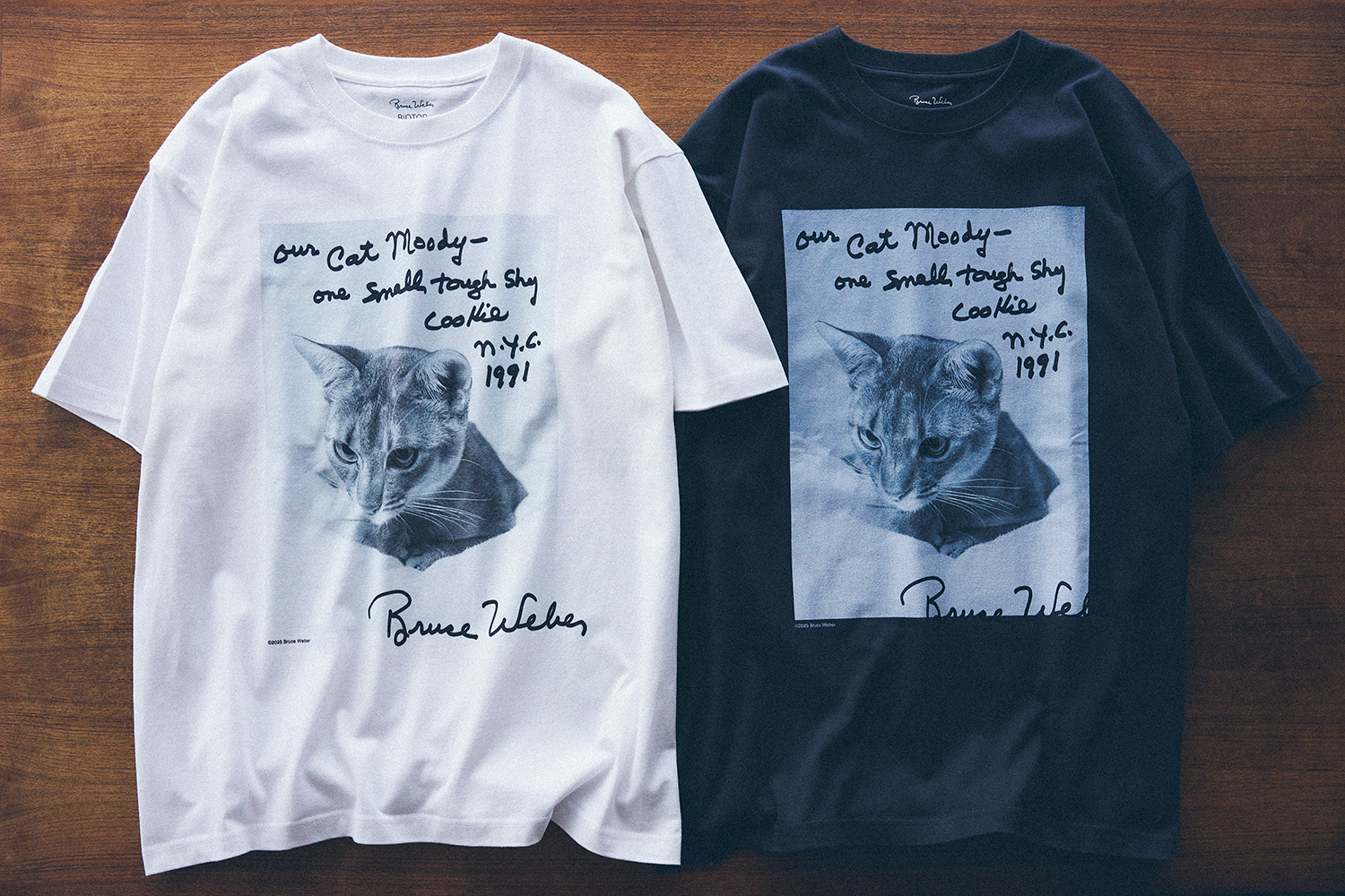 Bruce Weber for BIOTOPの新作Tシャツが4月25日に発売