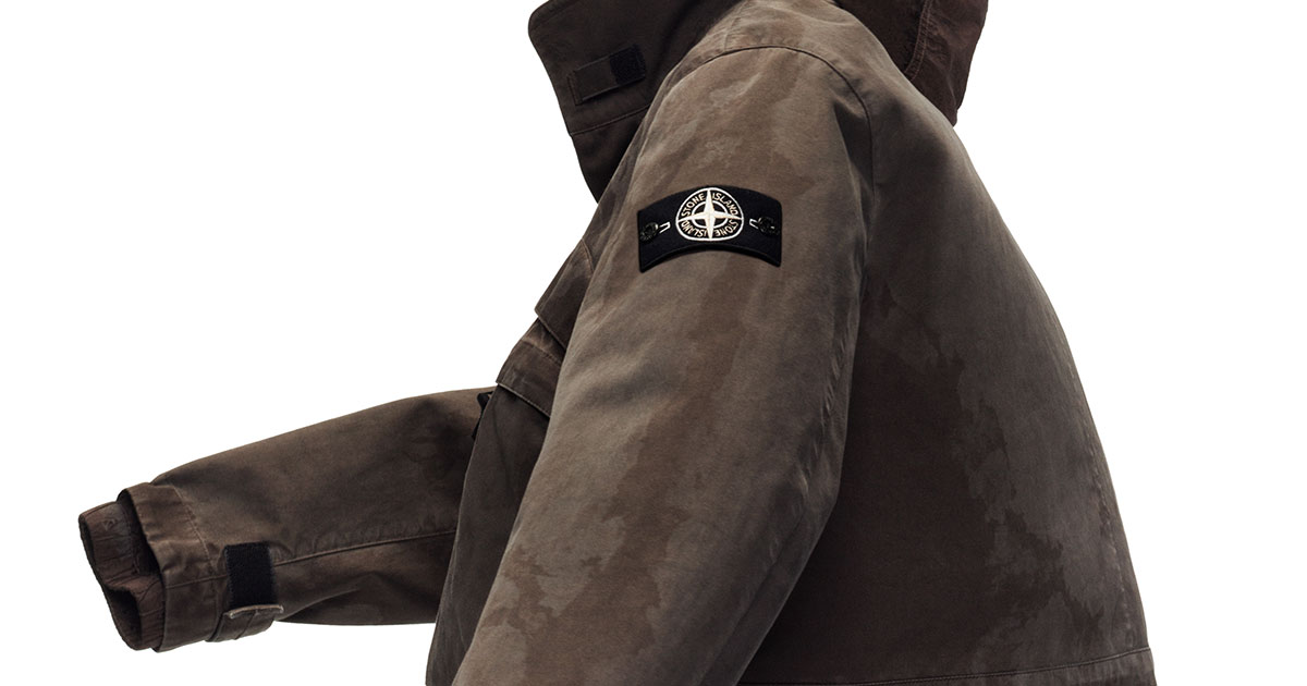 STONE ISLANDからラソ・ゴマートを用いた新作アウターウェアが STONE ISLANDからラソ・ゴマートを用いた新作アウターウェアが