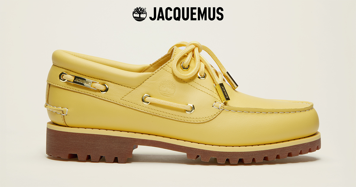 JACQUEMUSとTimberlandによるコラボレーションシューズが4月24日 JACQUEMUSとTimberlandによるコラボレーションシューズが4月24日