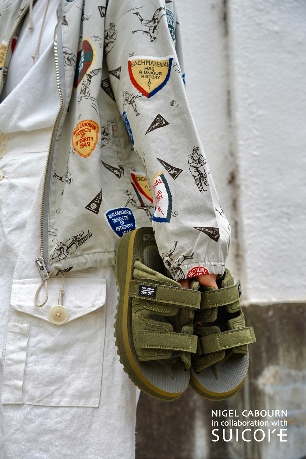 SUICOKE × Nigel Cabournの『NC × SUICOKE MOGI』