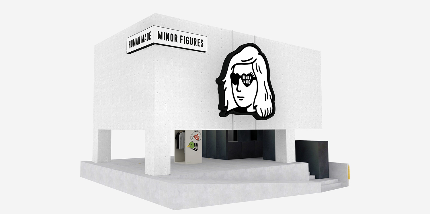 バッグ HUMAN MADE MINOR FIGURES HUMAN MADE × MINOR FIGURES” コラボレーションアイテム発売の