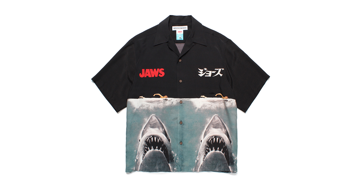 映画『JAWS』とWACKO MARIAによるコラボレーションアイテムが5月
