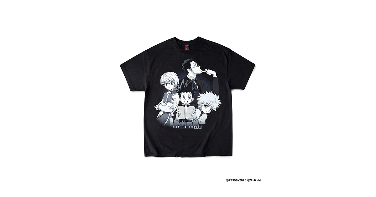 HUNTER×HUNTER』とGEEKS RULEのコラボレーションTシャツ第1弾が7