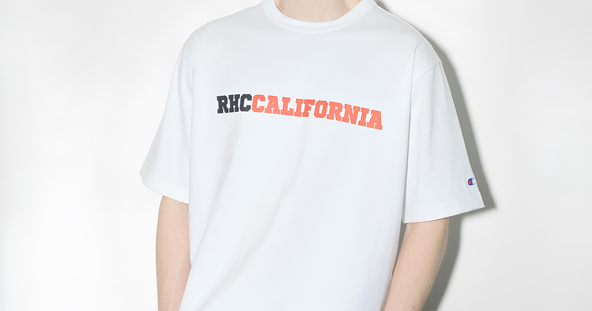 Ron Hermanチャンピオン Sweat Tee（California）新品 RHC ロンハーマン】Championとの新たなメンズアイテムが7月12日