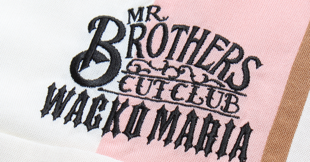 トップス WACKO MARIA MR.BROTHERS CUT CLUB SHIRT M MR.BROTHERS CUT CLUB / WACKO MARIA | NEWS | WACKO MARIA