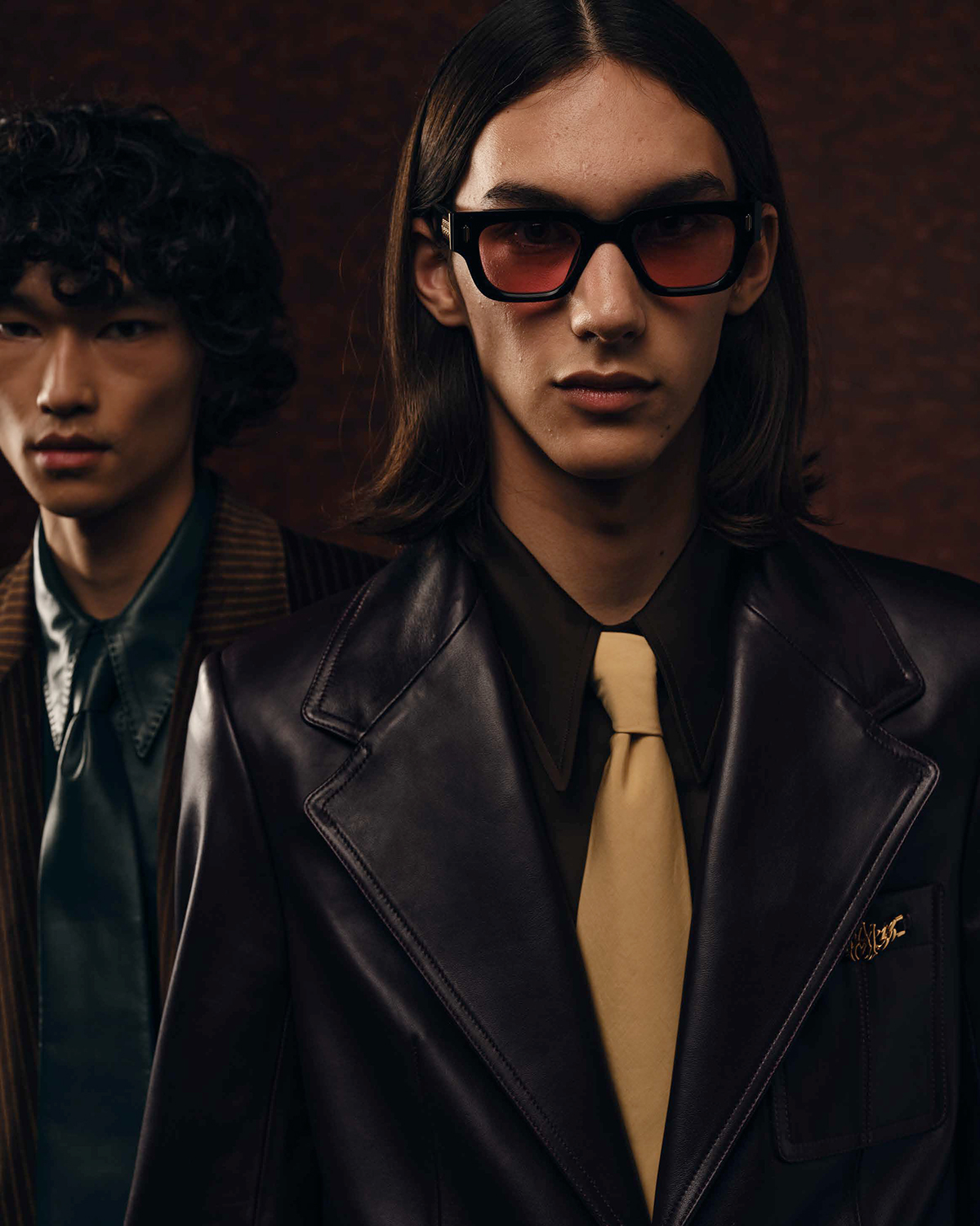 AMIRI アイウェア　サングラス Amili 57MM ジャンボMA ロゴ スクエア サングラス 3色 (AMIRI