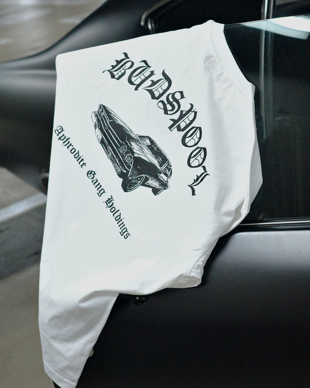 BUDSPOOL トレーナー Aphrodite Gang Holdings BUDSPOOL◇APHRODITE GANG CLASSIC LOGO/XXL/レーヨン/BLK