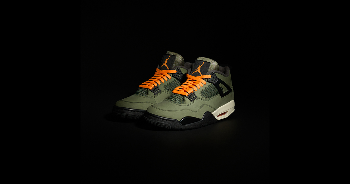 UNDEFEATED × Nike Air Jordan4 スニーカー UNDEFEATED × Air Jordan 4』が8月3日に復刻