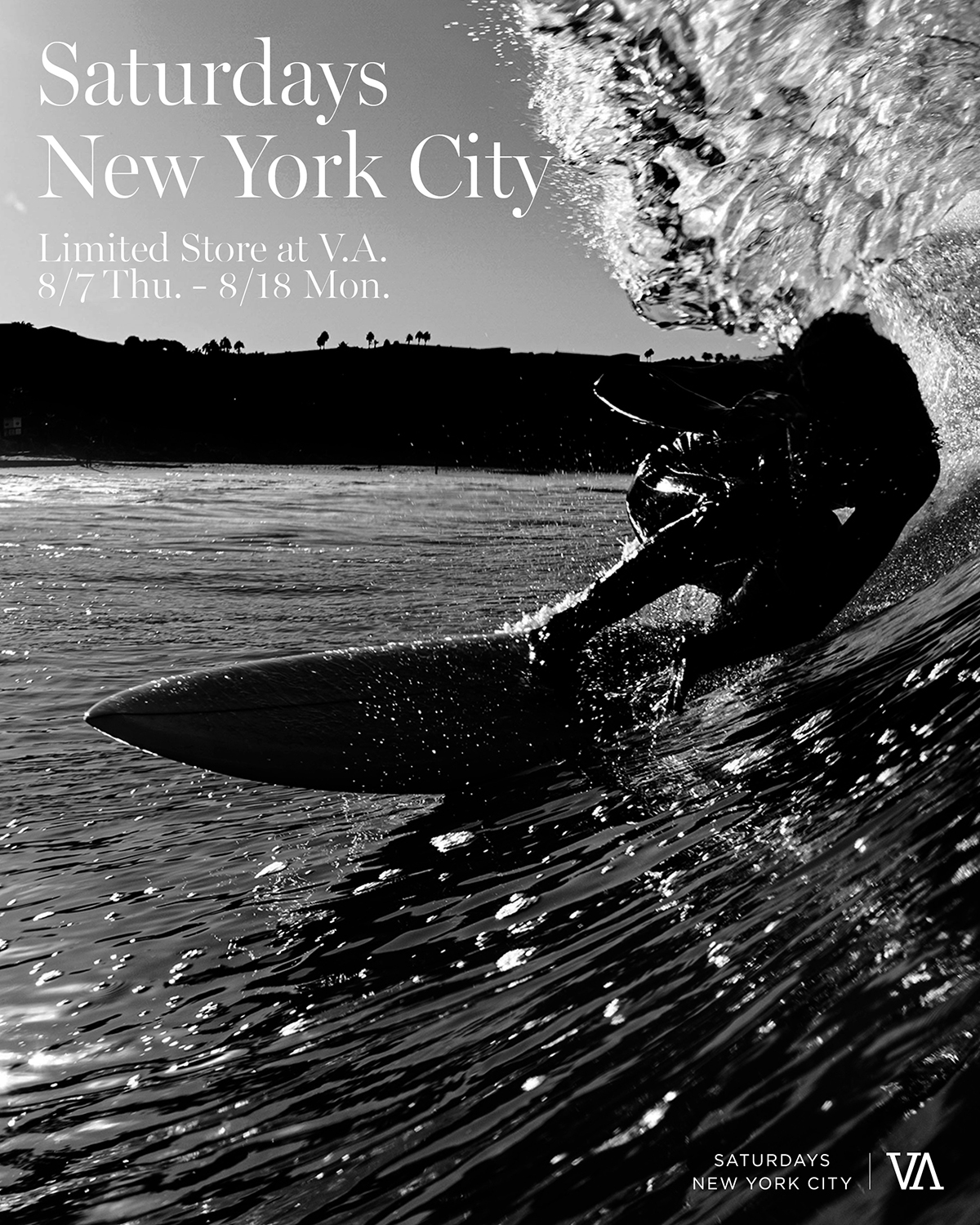 Saturdays New York City フラグメント　M Saturdays NYCがfragment design、V.A.とコラボレーション
