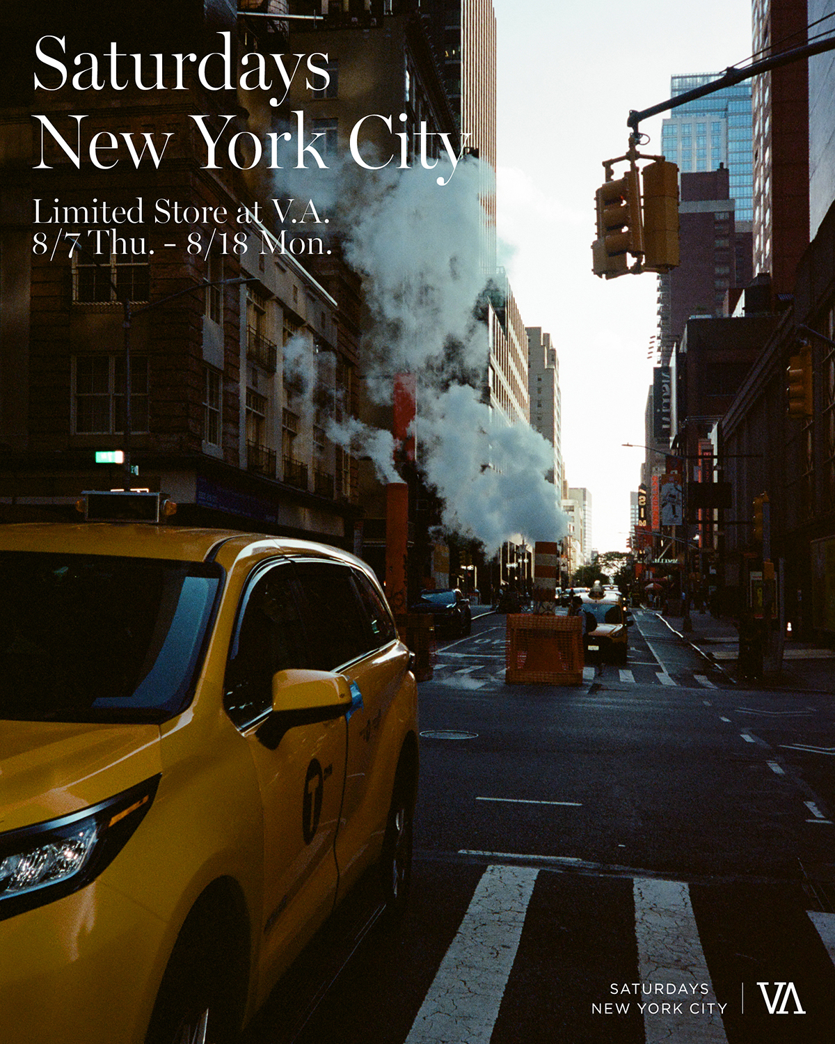 Saturdays New York City フラグメント　M Saturdays NYCがfragment design、V.A.とコラボレーション