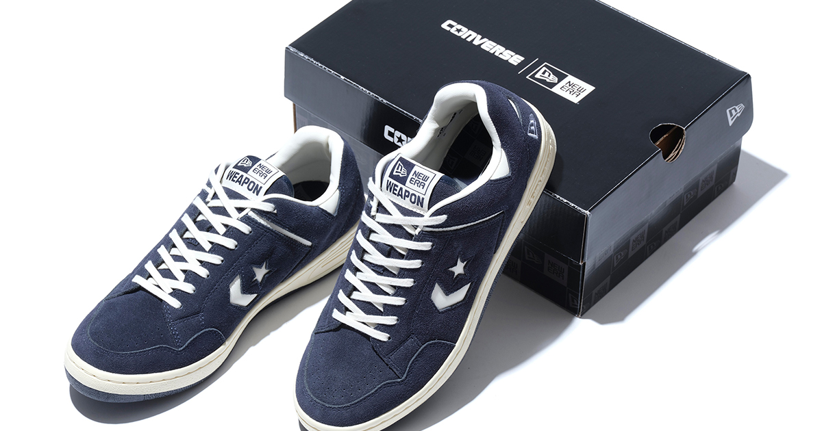 CONVERSE × New Era®の『WEAPON SUEDE OX NE』