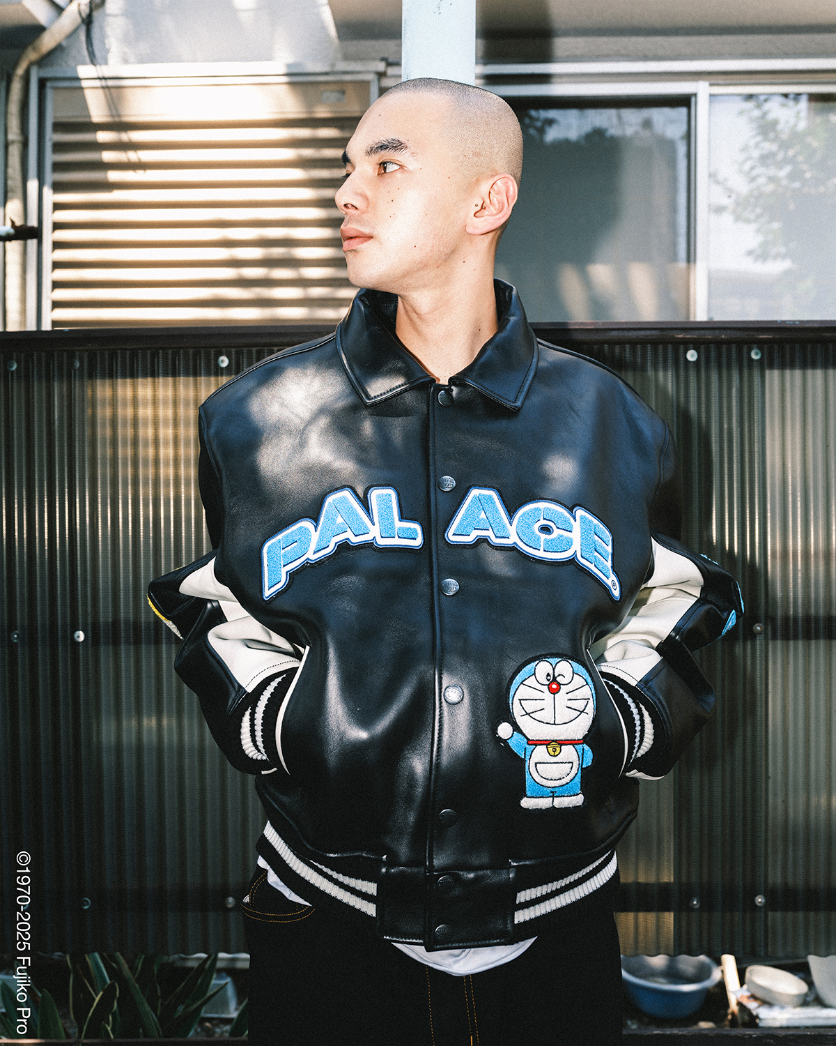 Palace doraemon 6-PANEL パレス　ドラえもん　キャップ　青 Palace doraemon 6-PANEL パレス ドラえもん キャップ 青 - メルカリ