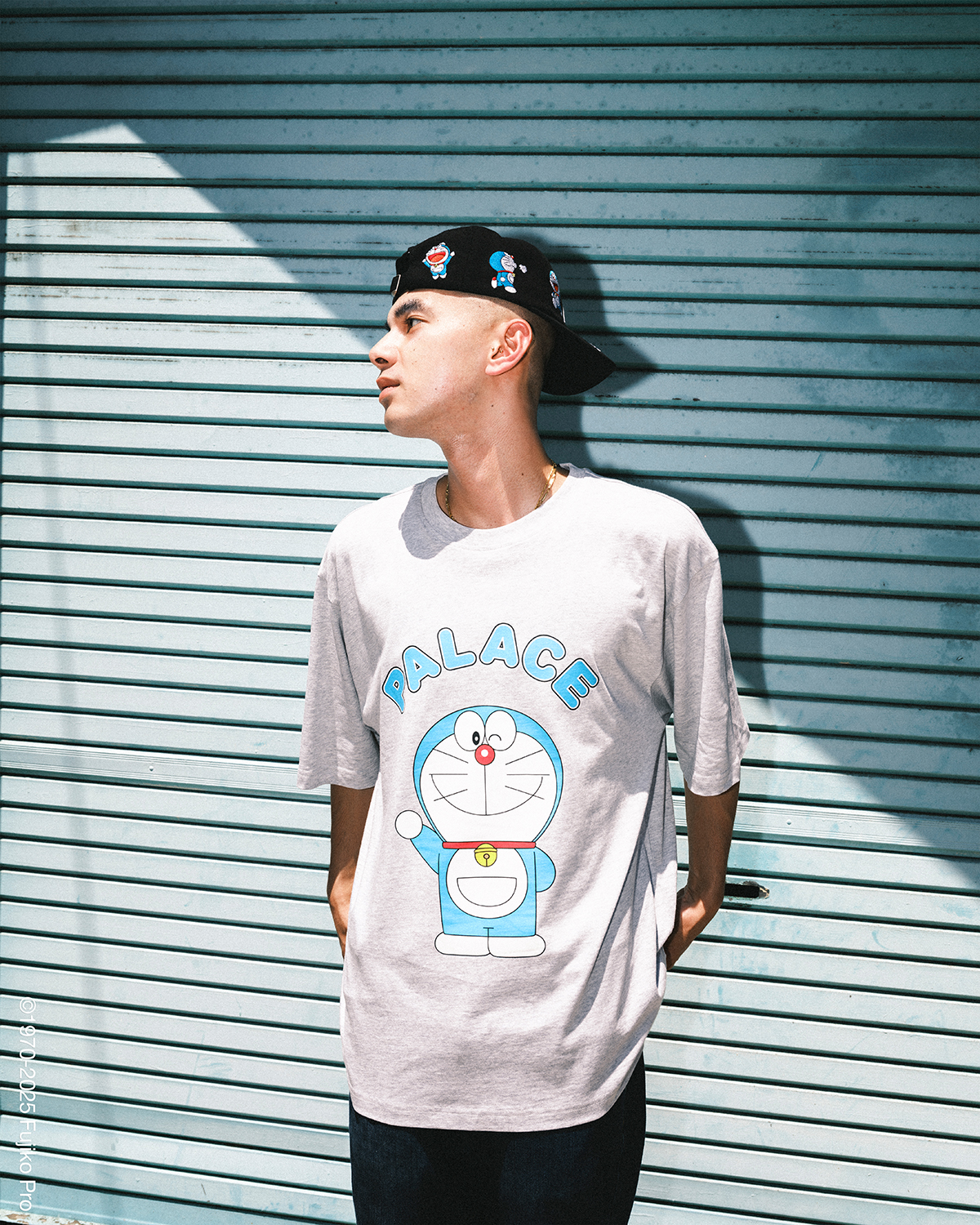 Palace skateboards X DORAEMON Tee サイズL Palace skateboards X DORAEMON Tee サイズL（Palace