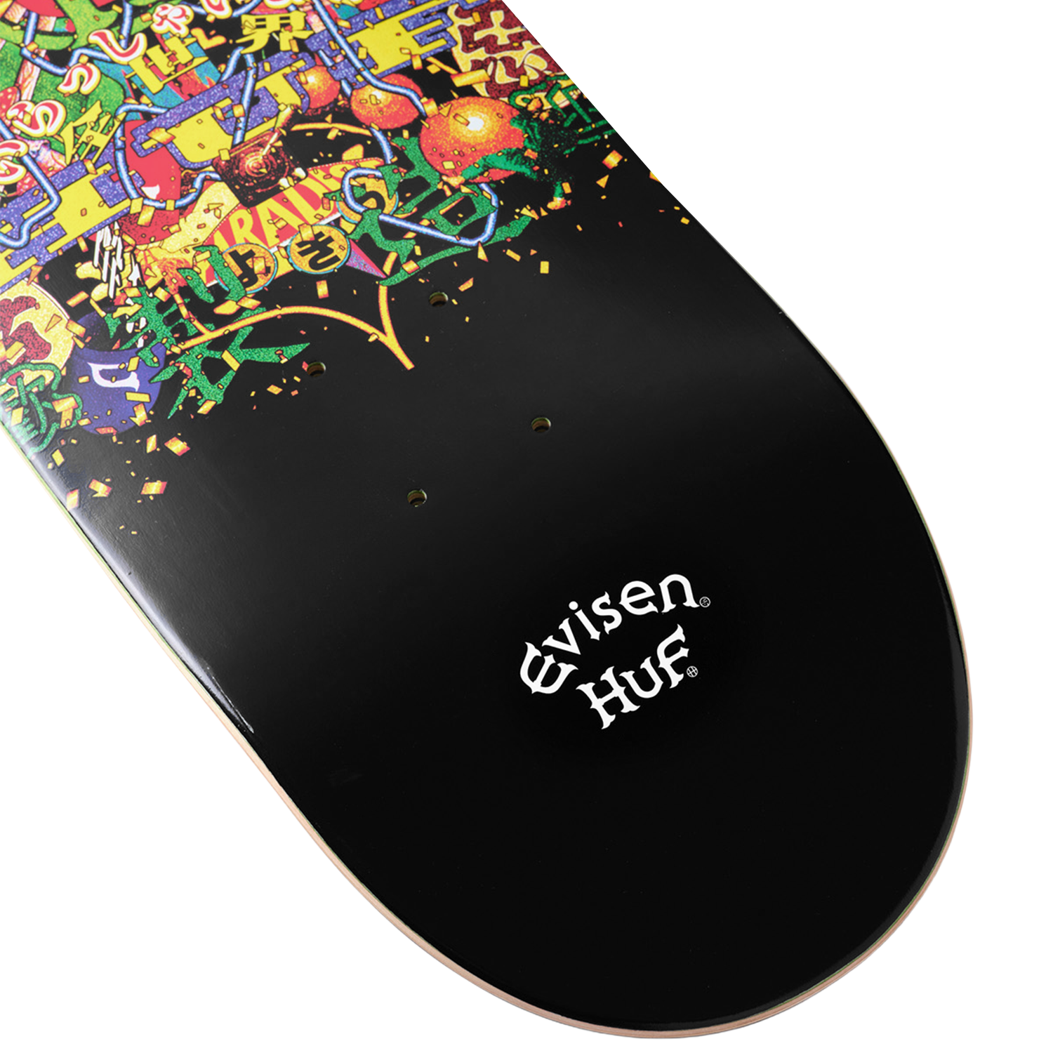 HUF × Evisen Skateboardsが8月8日にローンチ